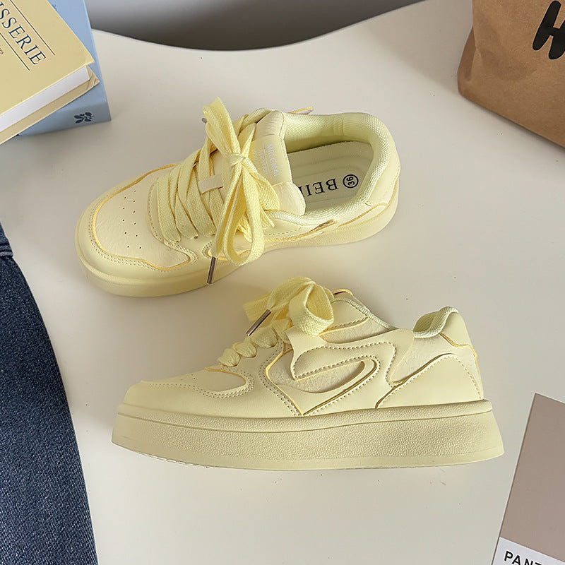 Fashionable All-match Casual Platform Skateboard Shoes