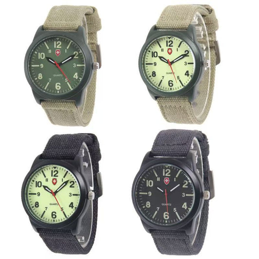 Simple Sports Style Men's Watch Nylon Woven