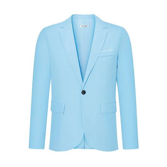 Plus Size Men's Formal Wear Small Business Suit Coat Wedding Dress Casual Slim Fit