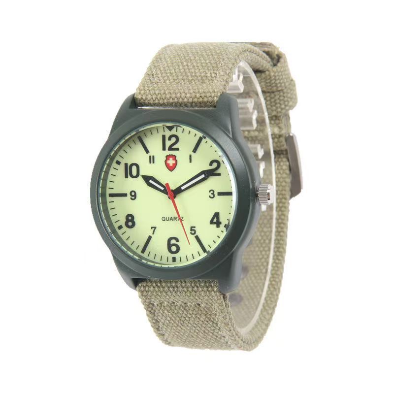 Simple Sports Style Men's Watch Nylon Woven