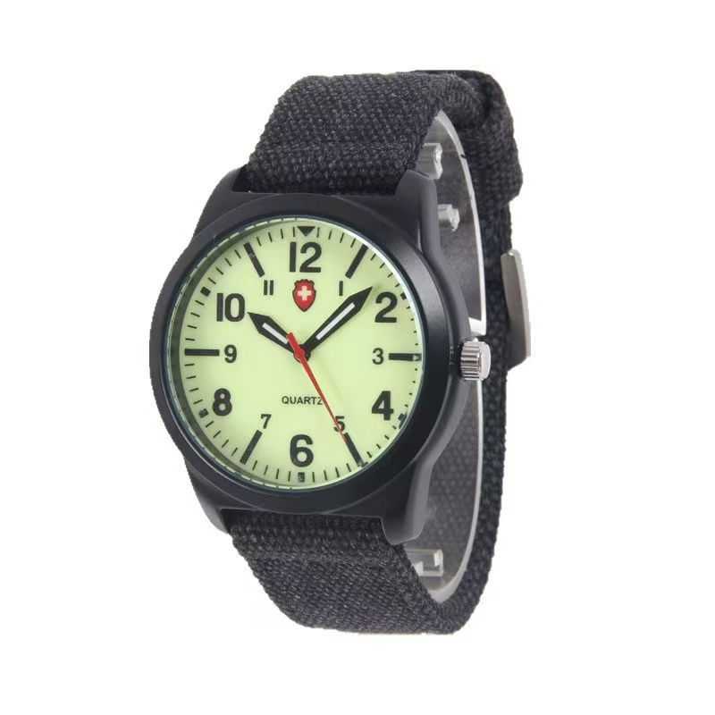 Simple Sports Style Men's Watch Nylon Woven