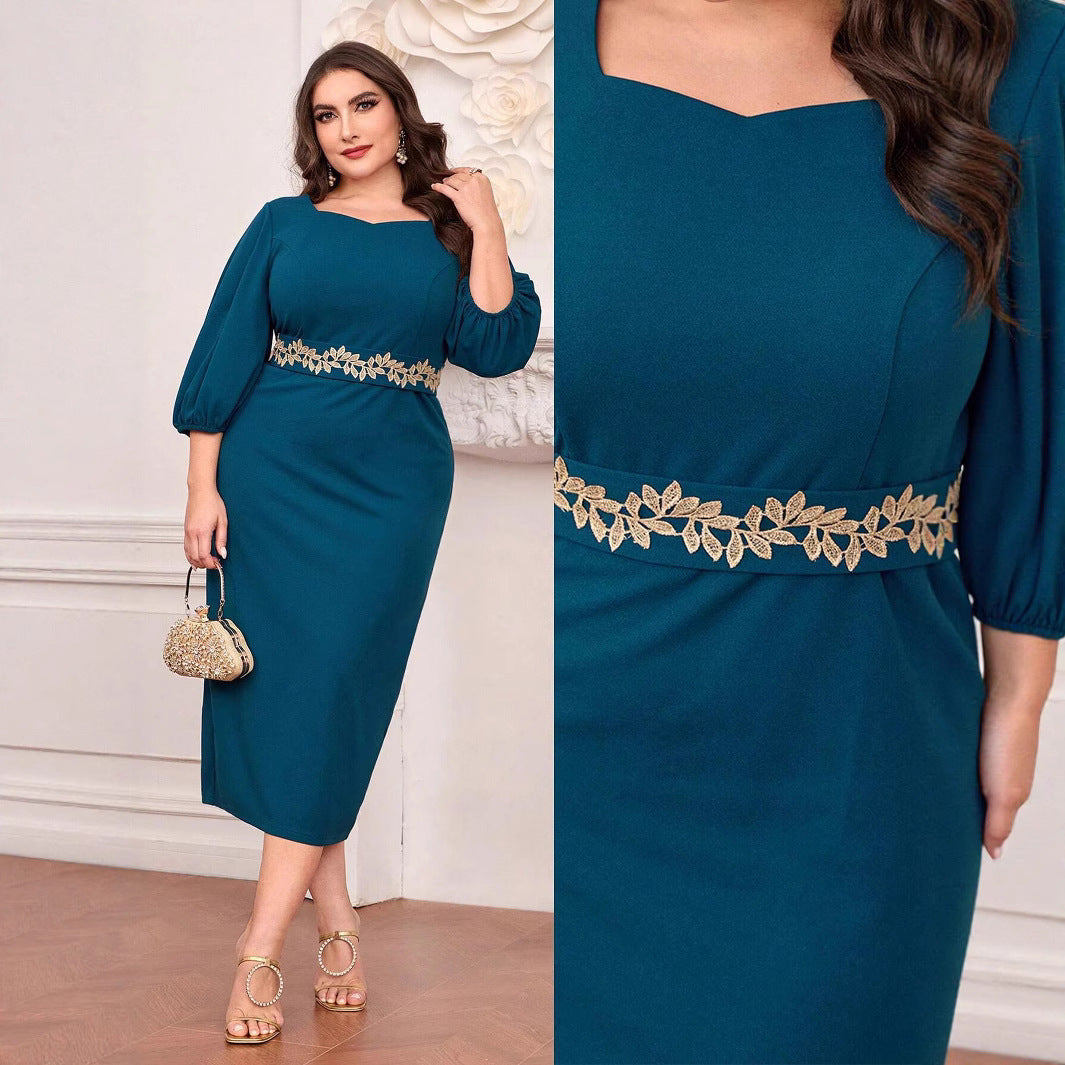 Elegant Graceful Long Dress Women's High-grade