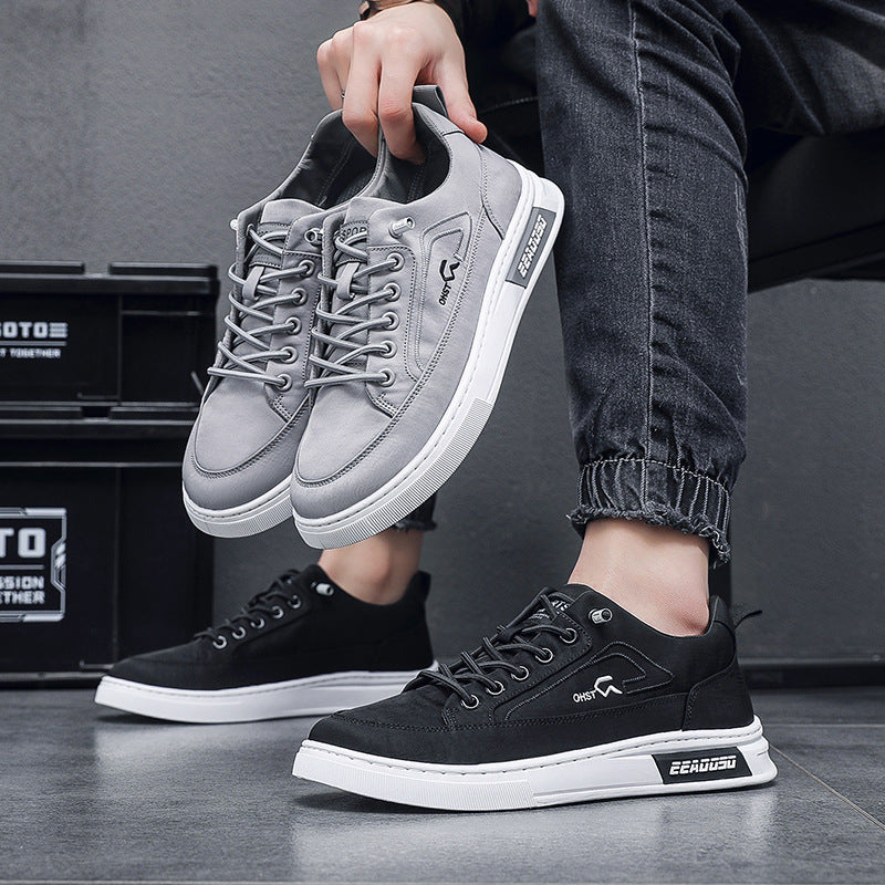 Men's Summer New Umbrella Cloth Breathable All-match Ice Silk Casual Shoes