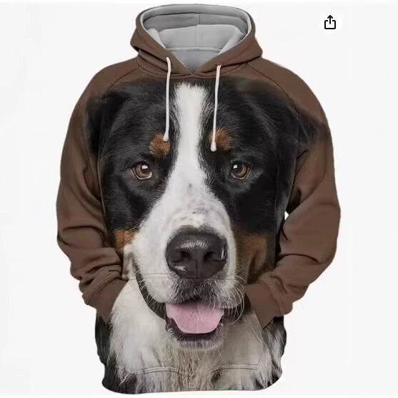 Sweater Men's Hot Hoodie Jacket Autumn Fashion Printing